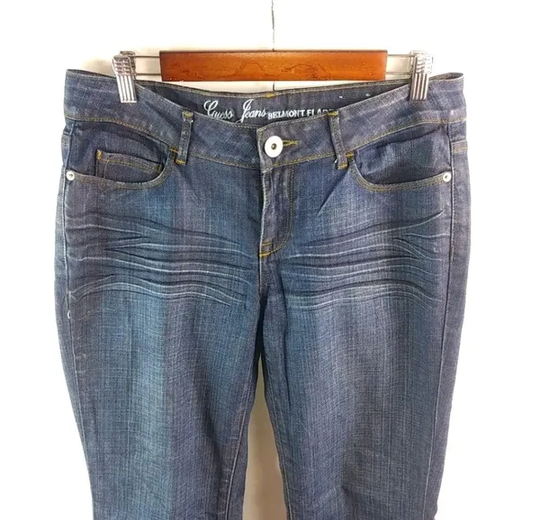 Guess Jeans 32x32 Belmonte Flare Dark Jeans - Image 3