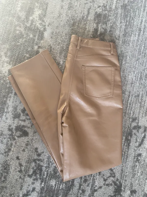 Melina Leather Pants - Image 3