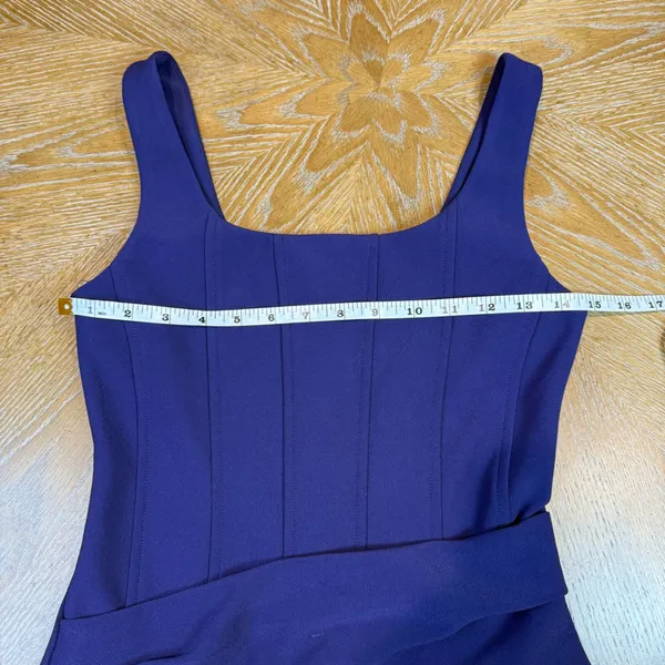 Finders Keepers Addison Midi Dress Corset‎ Purple Size 4 US - Image 8