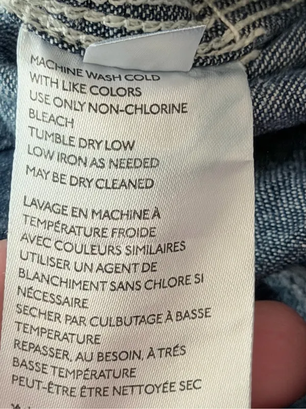 Free People Chloe Baby Barrel Jeans Womens Size Small 100% Cotton OB985403 - Image 7