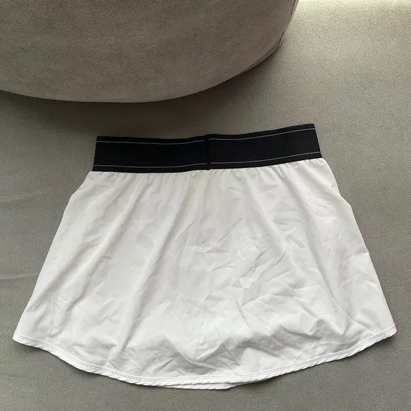 Alo Yoga Match Point Tennis Skirt White S - Image 6