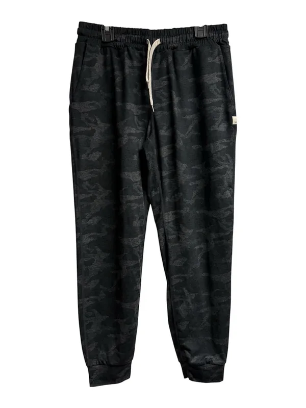 Vuori Performance Joggers In Black/Gray Camo Print Size Small - Image 2