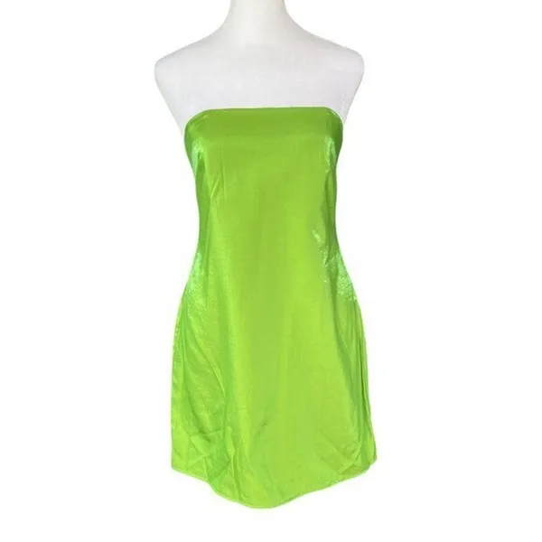 Lovers + Friends - NWT Jewels Mini Dress Apple Green Sz S - Image 2