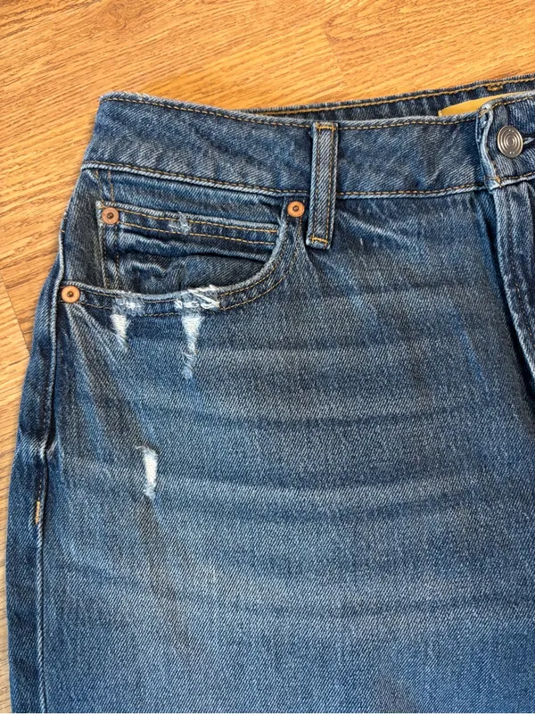 NEW Maurices curvy Legacy Fit Straight Leg Jeans - vintage inspired, Medium wash - Image 4