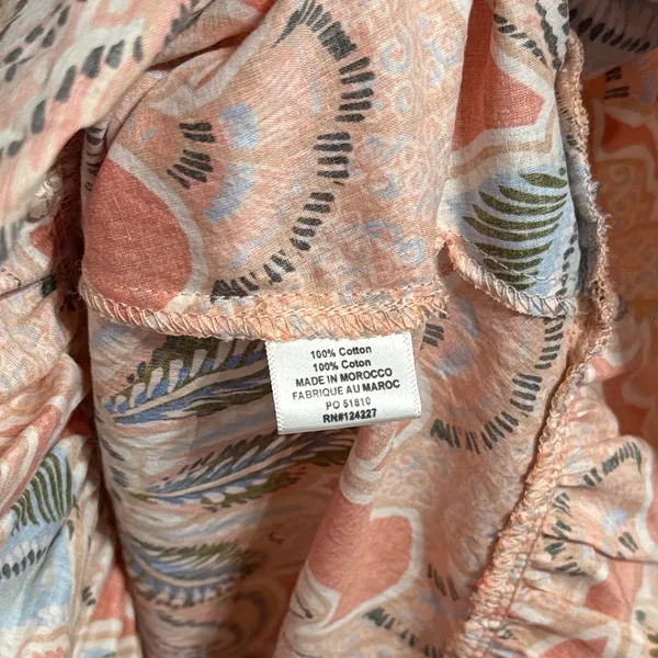 MISA LA Dana Mae Tiered Floral Open Back Maxi Dress Boho Resort Maximalist - Image 6
