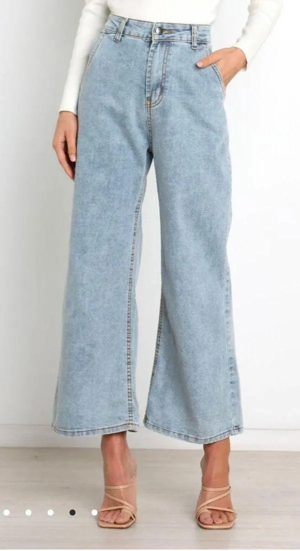 Petal and Pup Wide Leg Jeans - Image 3