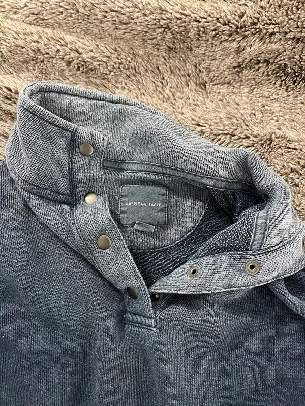 American Eagle half button up - Image 6