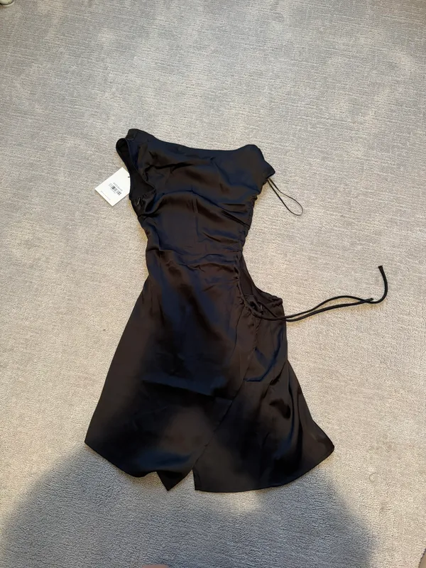 Hello Molly Black Mini Dress Size Xs - Image 5