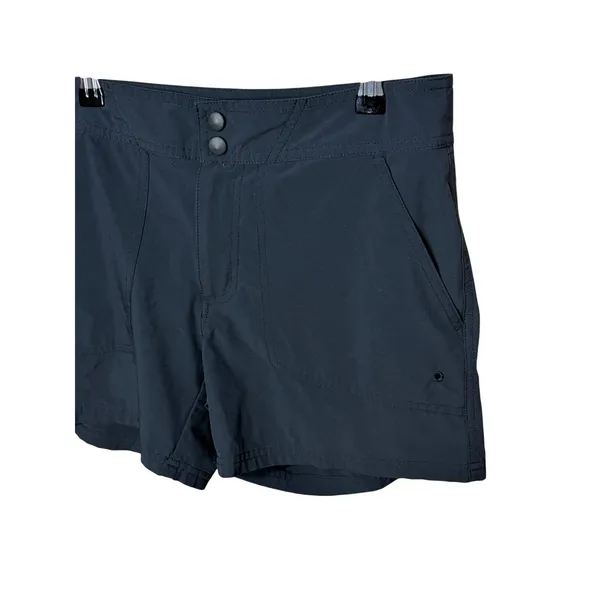 LL Bean Womens Black Active Hiking Shorts UPF 50+ Size 4 - Image 2