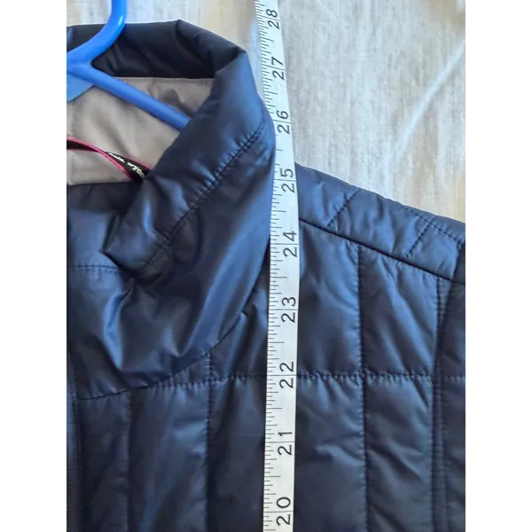Stio Insulated Vest Womens M Navy Blue Primaloft Quilted Puffer - Image 5