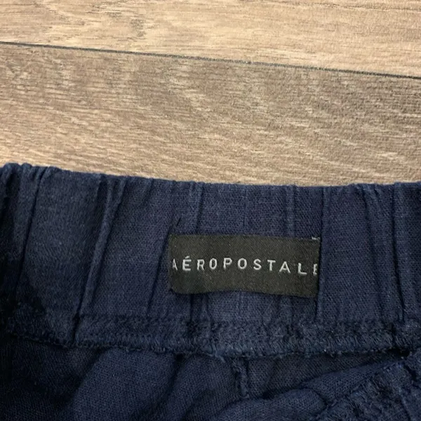 Aeropostale Navy Blue Shorts Lace Crochet Edge Size XS Teen Pre—Teen - Image 2