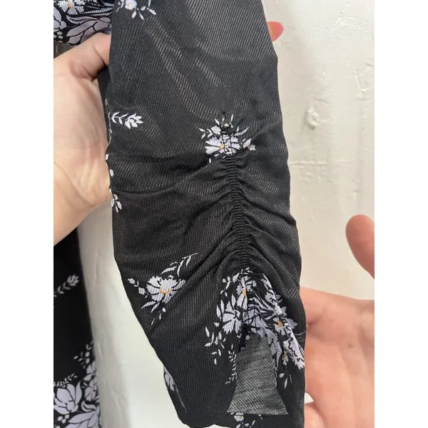 Anthropologie Maeve Floral‎ Dress Colorfull Women's Size 4P Classic Peasant Boho - Image 8