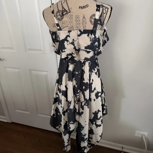 Bardot Elegant Midi Dress Size 12 | Ruffle Front Wedding Guest Cocktail Dress - Image 6