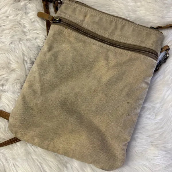 Myra Bag Hair-On Hide Crossbody Bag Western Boho Cowhide - Image 8