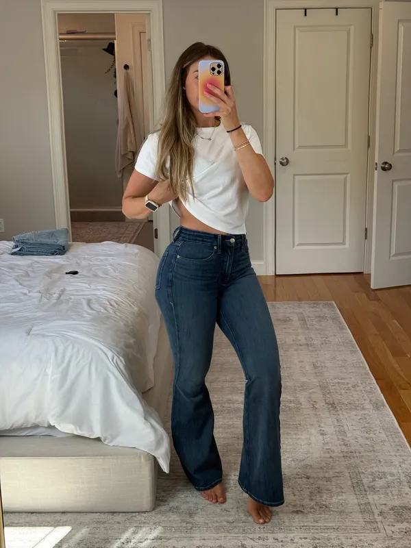 Good American Good Legs Flares - Image 2