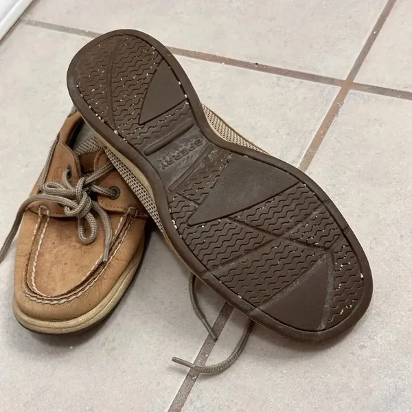 SPERRY TOP-SIDER‎ Angelfish Women’s Size 5.5 M Boat Shoes Tan Leather - Image 7
