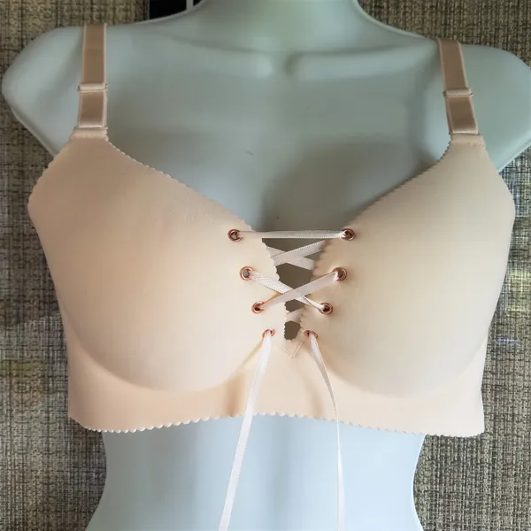 Sexy Push Up Bra Size 36B Tan - Image 2