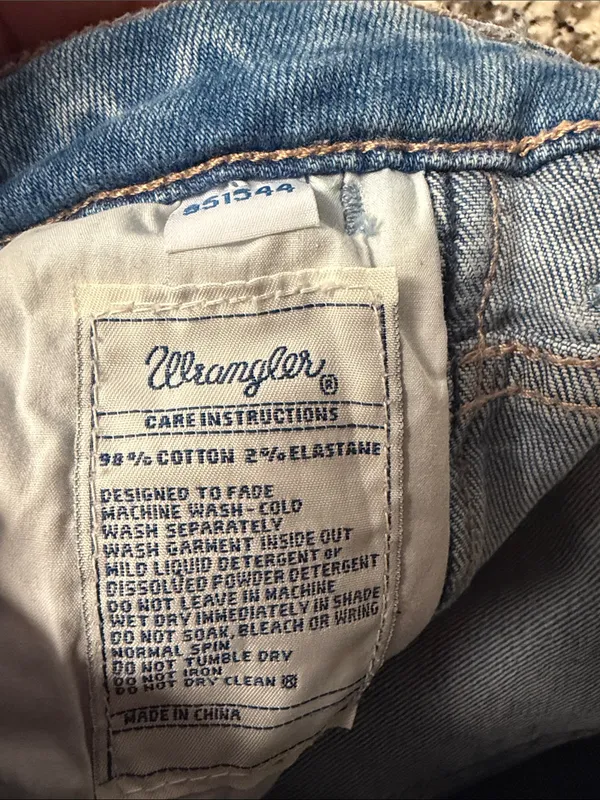 Vintage western Denim Wrangler Hi-Pins Vintage Jeans ✨ size 26 - Image 8