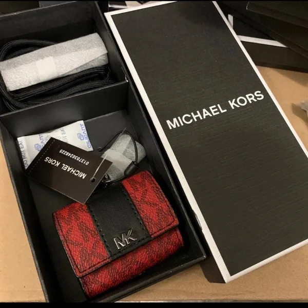 Michael Kors Chili AirPod Lanyard Case - Image 4