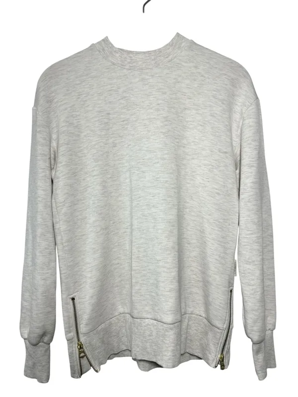 Varley Gabriela Double Soft Pullover Crewneck Sweatshirt - Image 2