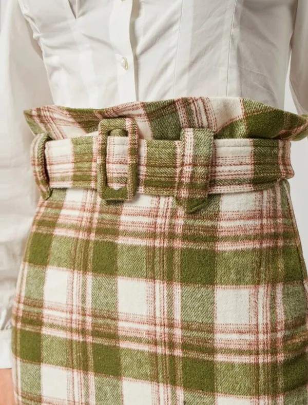 Boutique Plaid Skirt - Image 5