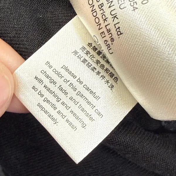 Anthropologie Small Black Floral High Rise Tapered‎ Cargo Pants Elastic Back - Image 12