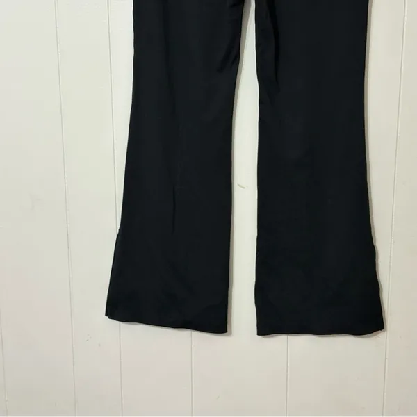 Maeve Anthropologie Black Pull On Split Hem Pants Size M Stretch Office Trousers - Image 6