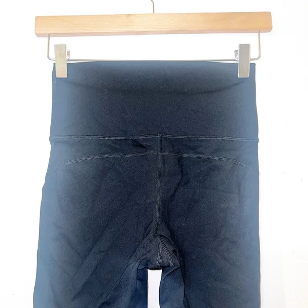 Offline by Aerie goals black high rise pull on mesh detail biker shorts - Image 6