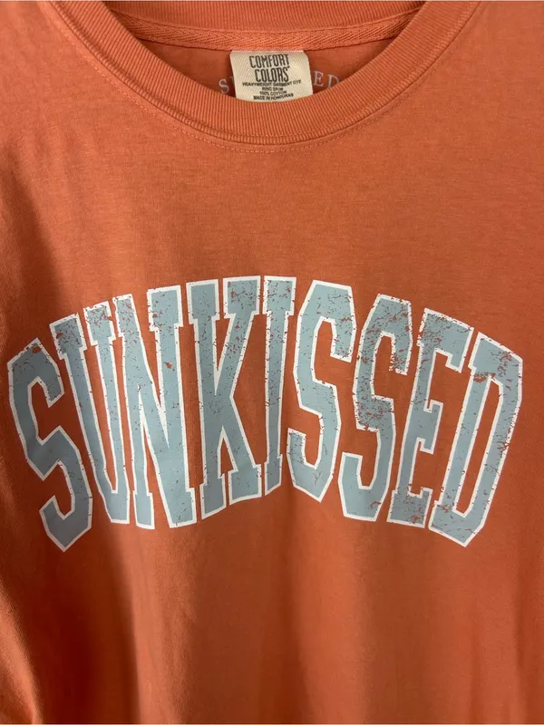 Sunkissed Coconut Orange Logo Tee Size L Size L - Image 4