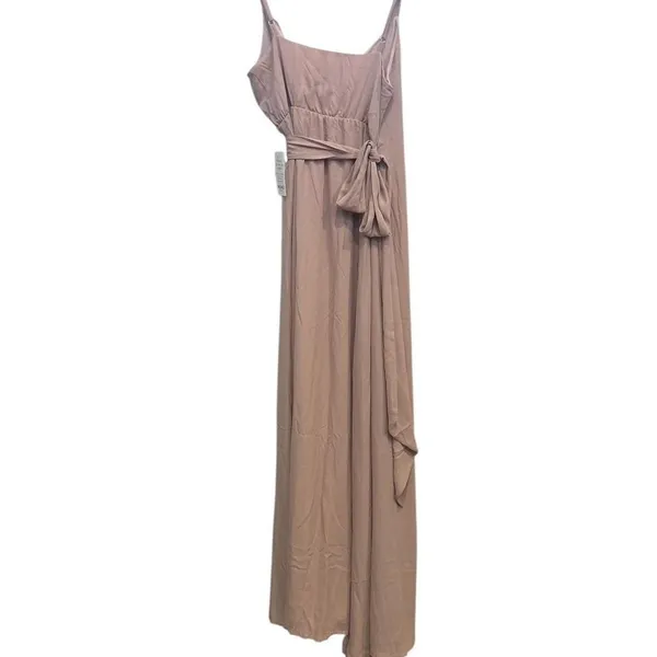 NWT Show Me Your MUMU long wrap chiffon lined‎ dress prom wedding Junior women - Image 3