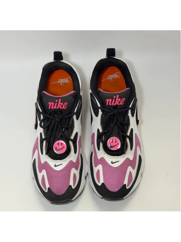 Women's Nike Air Max 200 Sneakers Have A Nike Day CU4745-001 White Pink Size 8.5 - Image 3