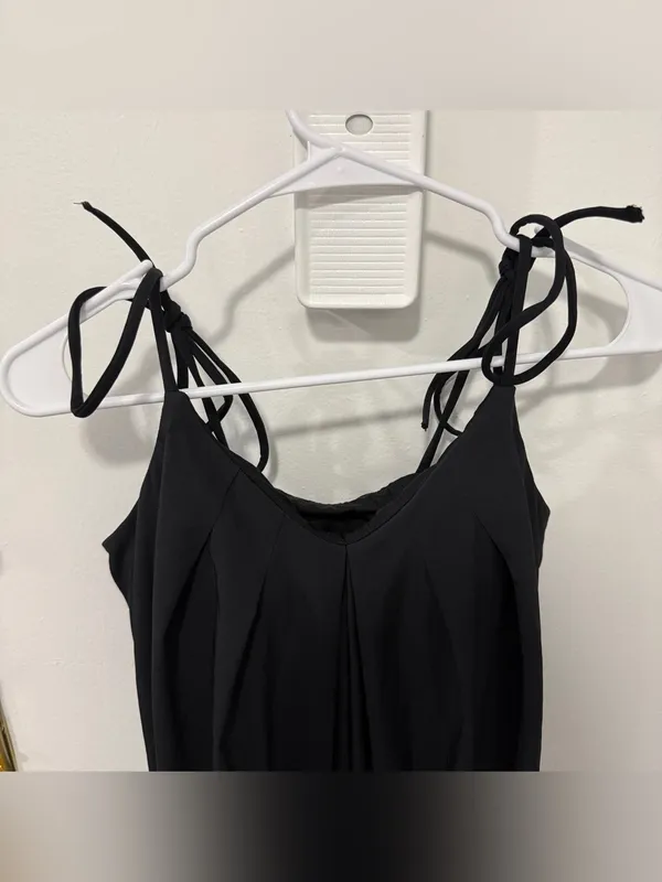 HALARA Black Tie Wide-leg Jumpsuit - Image 4