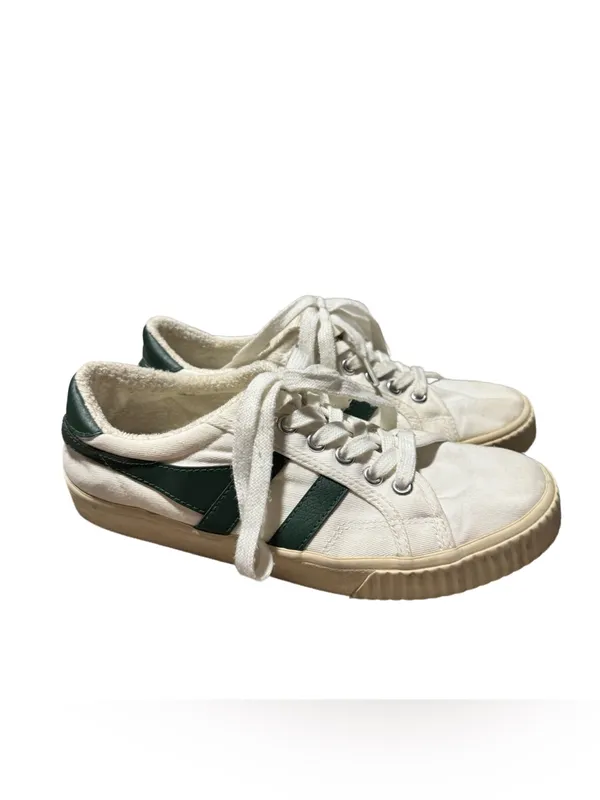 Gola Mark Cox Sneaker Women's 7 Tennis Shoe Lace Up Low Top Canvas Preppy - Image 2