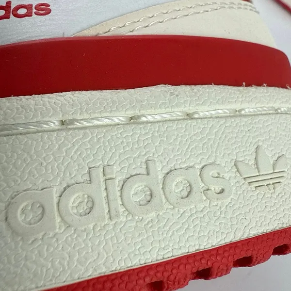 Adidas Forum 84 Men's White Red Low Top Lace Up Athletic Sneaker Shoes Size 8 - Image 7