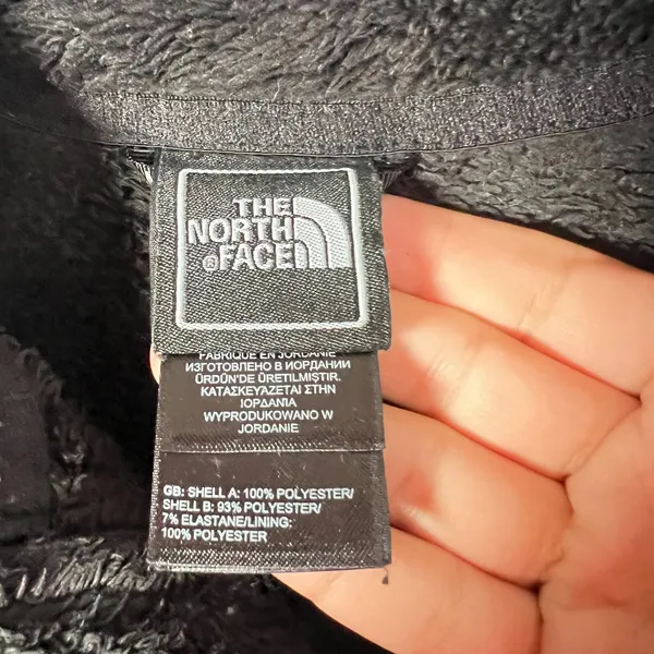 The North Face Osito Fleece Vest Women's Small Black Full Zip - Image 3