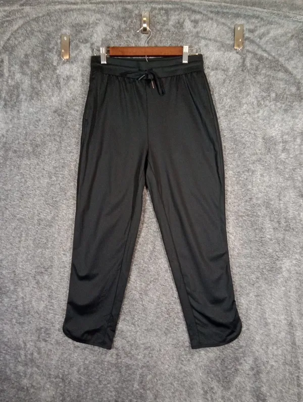 Halara Mid Rise Drawstring Curved Hem Golf Tapered Pants Gorpcore Outdoors S - Image 2