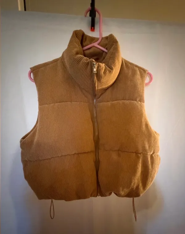 Corduroy Puffer Vest - Image 2