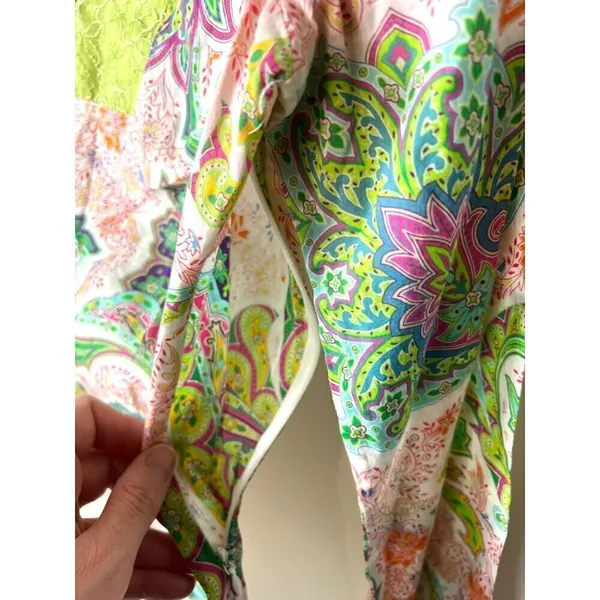 Vintage‎ y2k Express paisley print top - Image 10