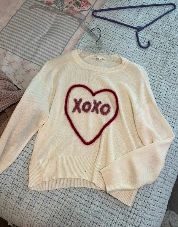 These Three Boutique Valentine’s Day XOXO Sweater - Image 2