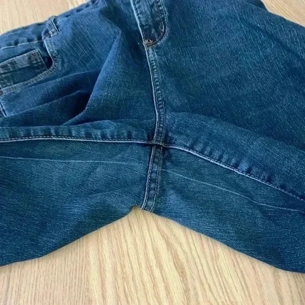 💥Average Preowned Jeans Size 16 Blue - Image 7