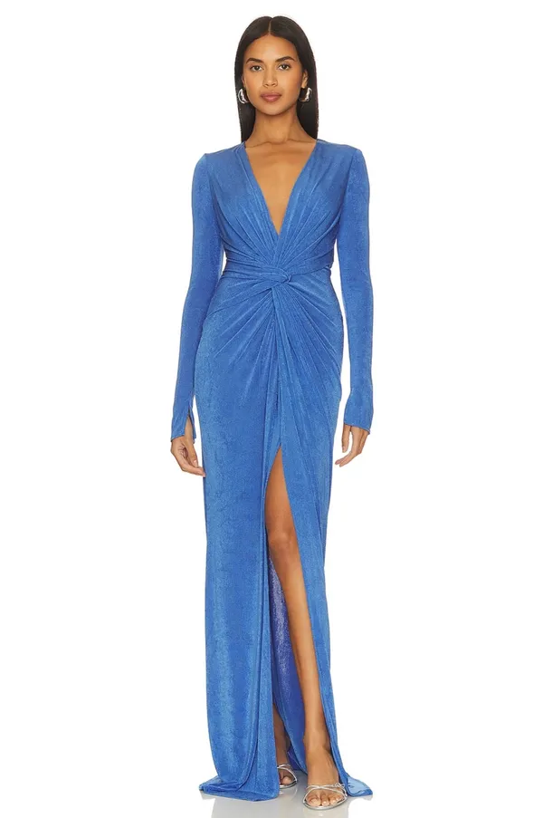 Katie May | Free People In A Mood Gown in Sage Green - Image 8