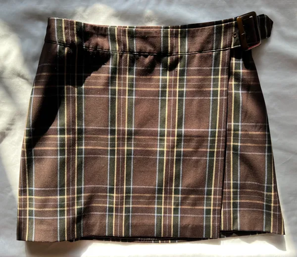 Aritzia Plaid Mini Skirt - Image 2