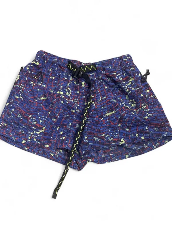 Nike ACG Multicolor Nylon Shorts Elastic-Waist Sz XS Gorpcore Hiking Running - Image 5