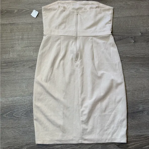 •Charlotte Russe• Light Dusty Pink Strapless Dress - Image 6