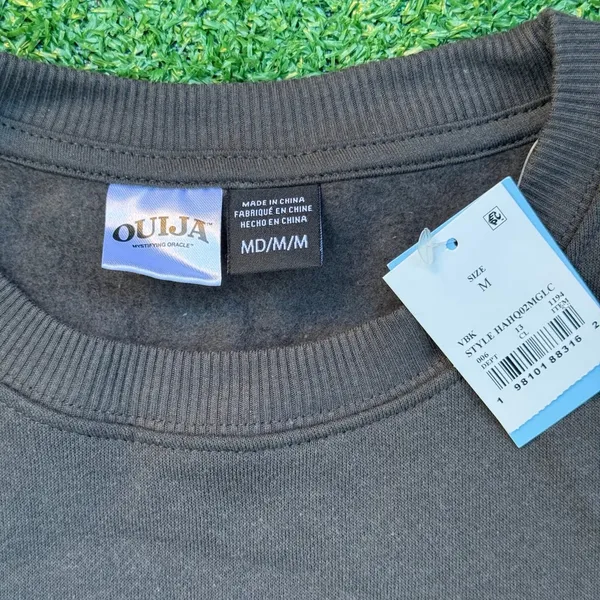 Ouija Sweatshirt Charcoal Black Size M - Image 2