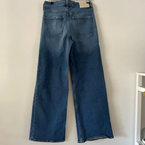 Citizens of Humanity Loli Mid Rise Wide Leg Denim Jeans Size 26 - Image 5
