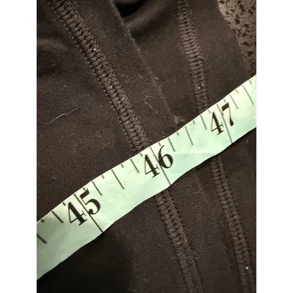 OFFLINE by Aerie Real Me Xtra‎ Flare Bodysuit Black Size Medium Jumpsuit Yoga - Image 8
