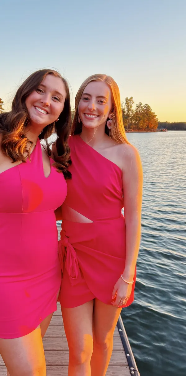 superdown Hot Pink Dress - Image 5