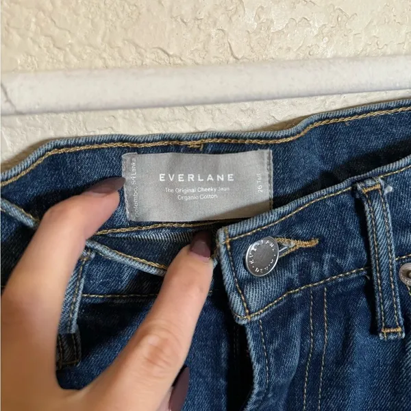 EVERLANE the original cheeky jean size 26 Tall in midnight blue‎ - Image 5