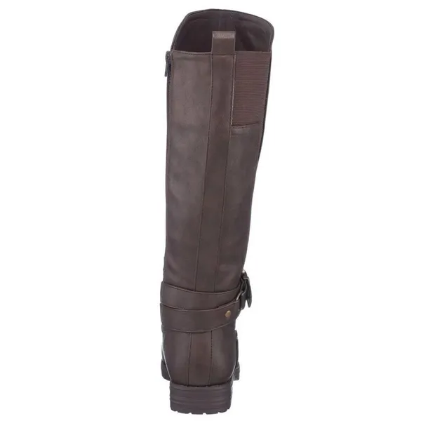 G.C Shoes Aston Brown Riding‎ Boots With Buckle Detail Size 6.5 New - Image 2